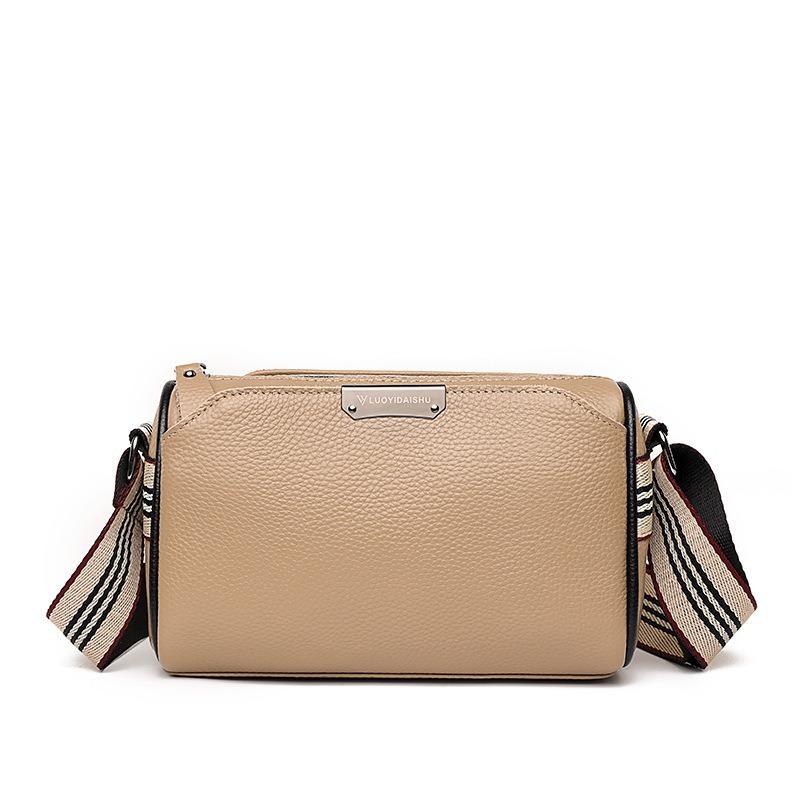 Leather Women's Bags, Large-capacity Bags, Women's Simple and Versatile Soft Leather Shoulder Bags, First-layer Cowhide Messenger Bags