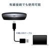 Sanwa Supply Wireless Conference USB 3m Sound Compatible with Speakerphone, 2.4GHz Connection, Range/360° Pickup, Windows/macOS/Chrome OS, MM-WLMSP1