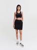 SERGIO TACCHINI W Crew Woven Skirt (Black)