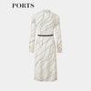 Ports Women's Early Autumn Printed A-Line Dress