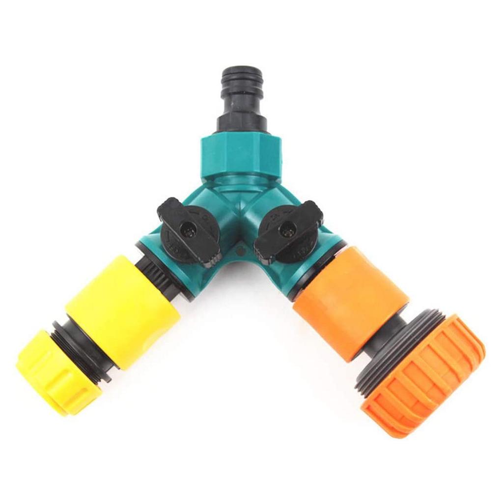 2 Way Water Quick Connector Adaptor Connector Diverter