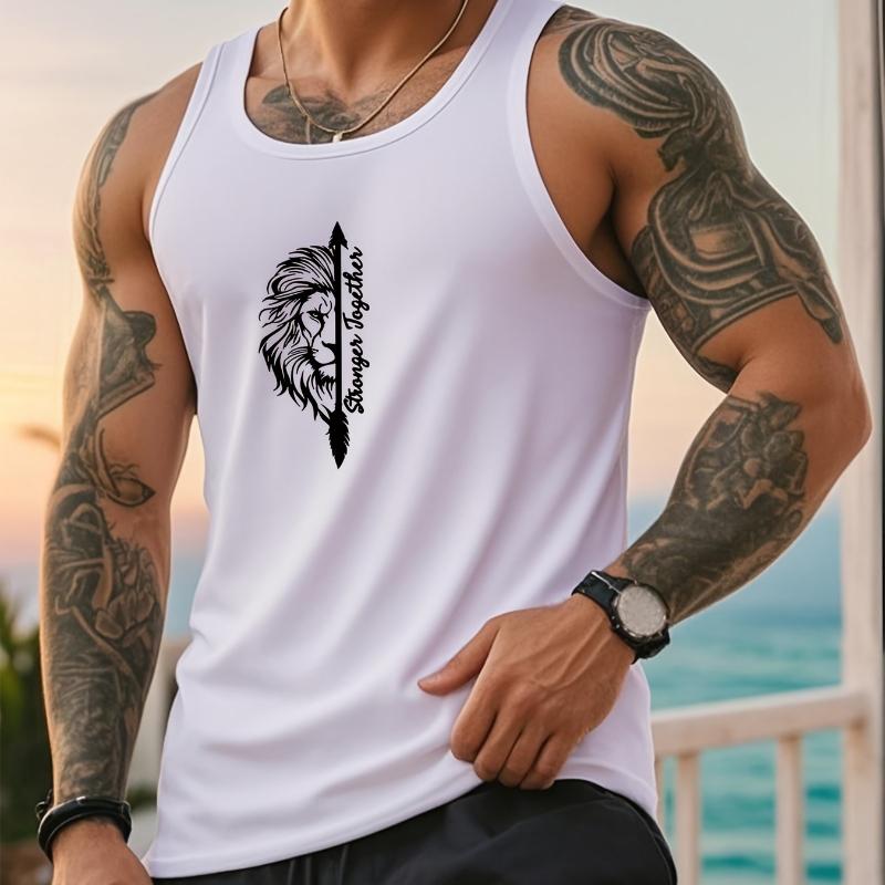 

Мужская майка, легкая и дышащая, отлично подходит для весны и осени XXL белый