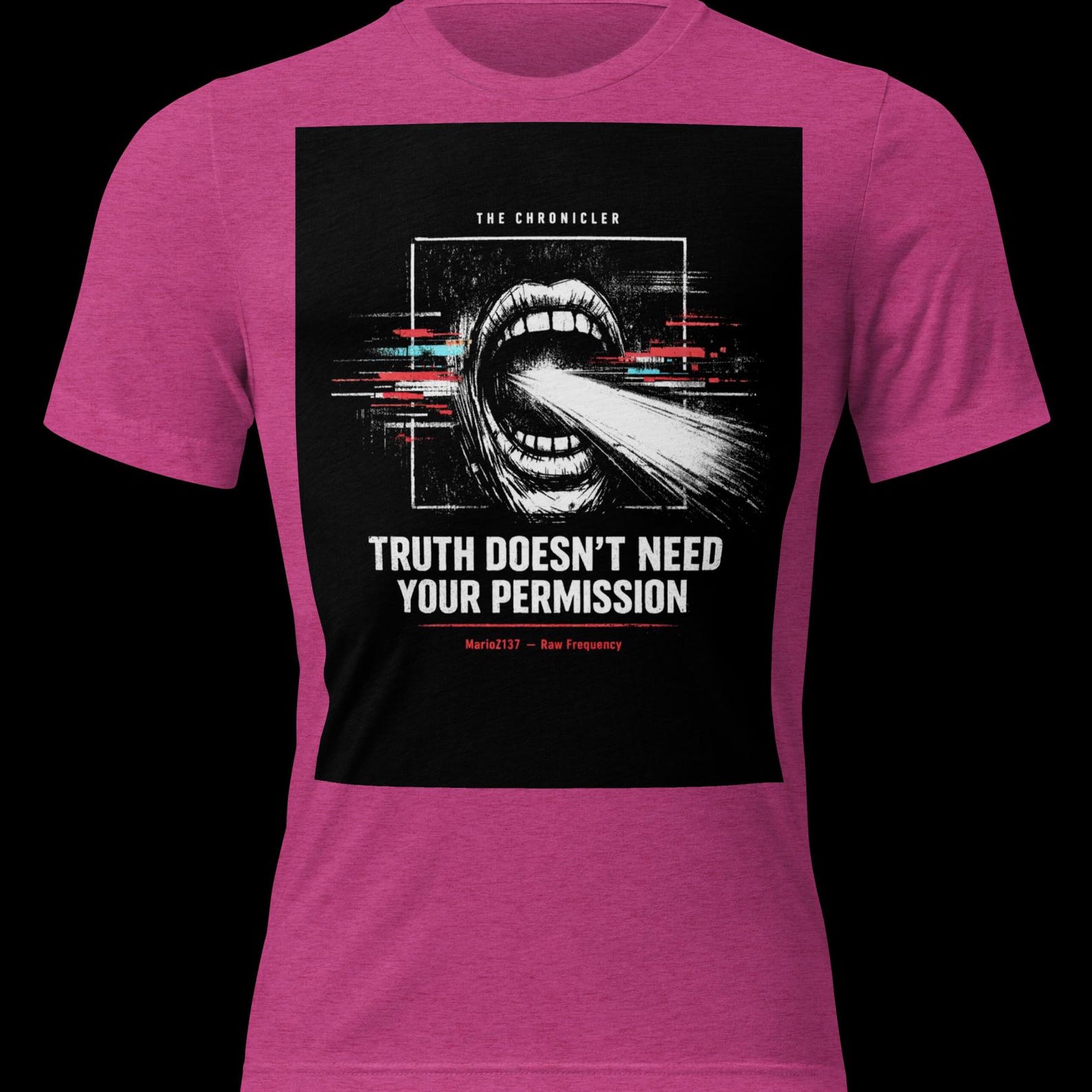 Graphic T-Shirt: The truth doesn t need your approval - Short sleeve t-shirt M