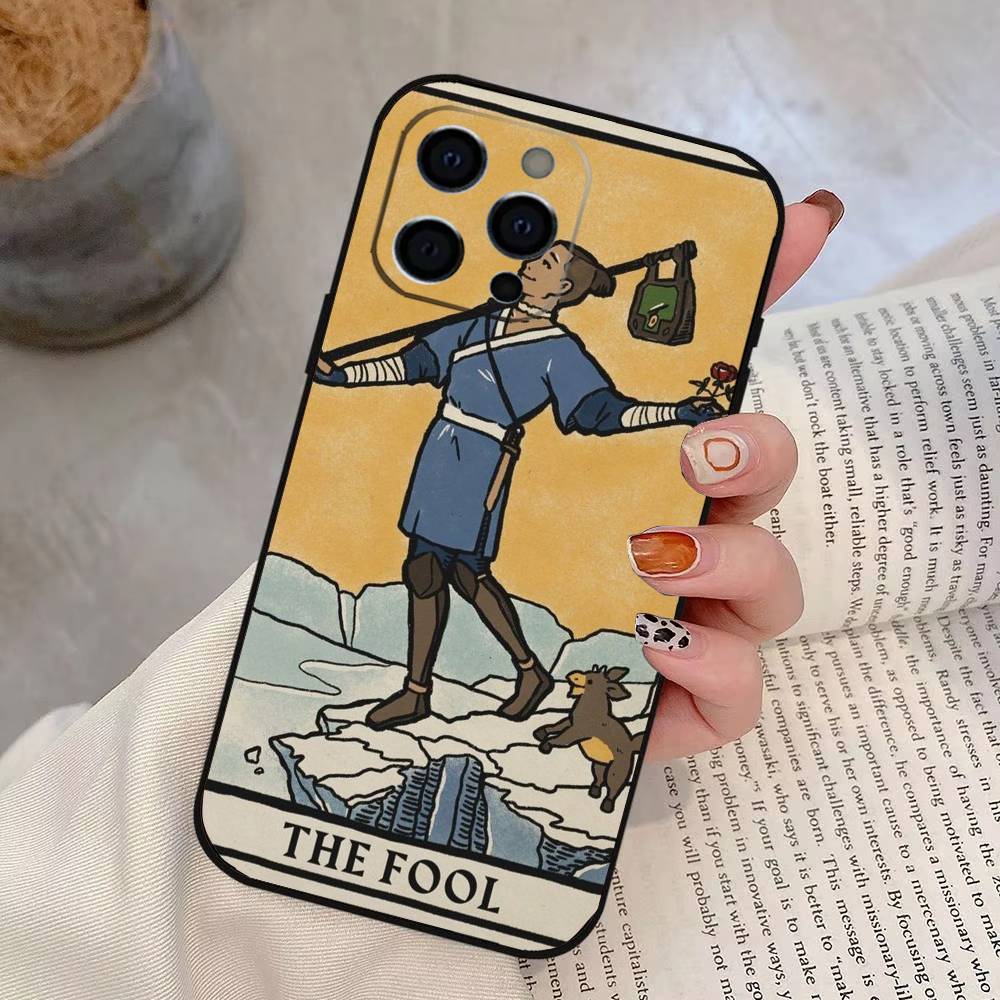

Avatar Tarot Phone Case For iPhone 17, 16,15,14,13,12,11 Plus,Pro Max, Others Soft Black Cover iPhoneXsMax