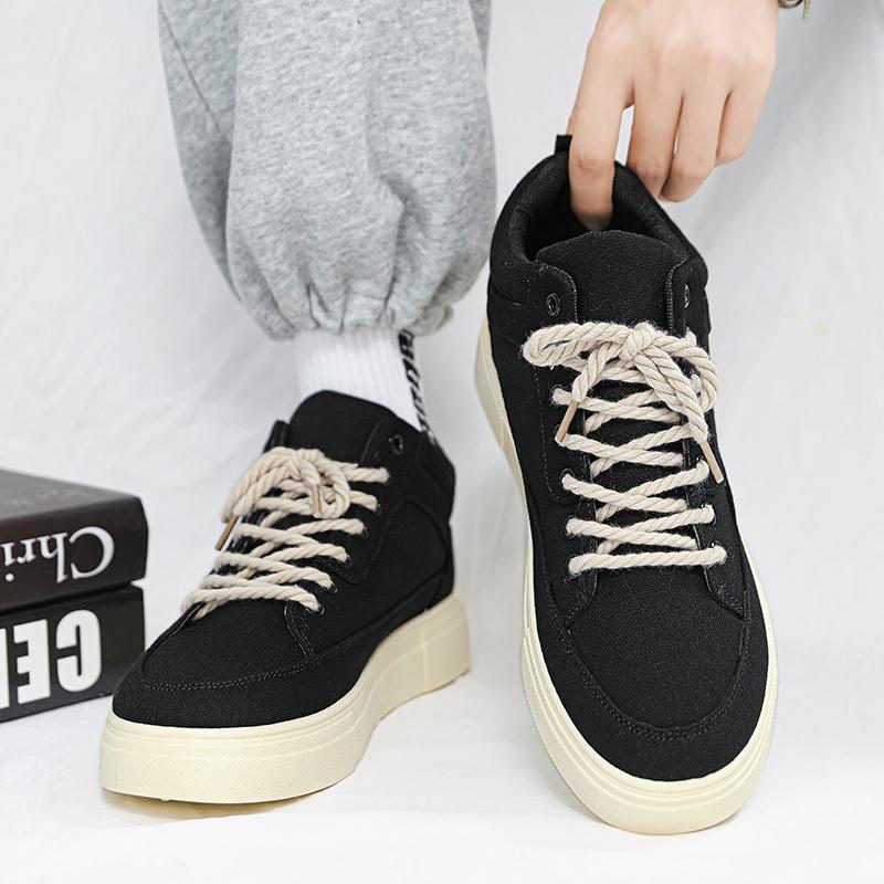 Skateboard Sports and Leisure Ventilate Outdoor Loafers Fabric Soft and Comfortable Shoes for Men Wear-resistant Non-Slip New