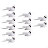12Pcs Artificial Birds Simulation Bird Models Clip On Decorative Lifelike Fake Ornaments for