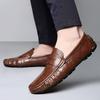 Grote Maat 47 Leren Penny Heren Loafers en Slip-ons Casual Schoenen Heren Moccasins 2026 Zomer Slip-On Platte Schoenen Heren Rijschoenen