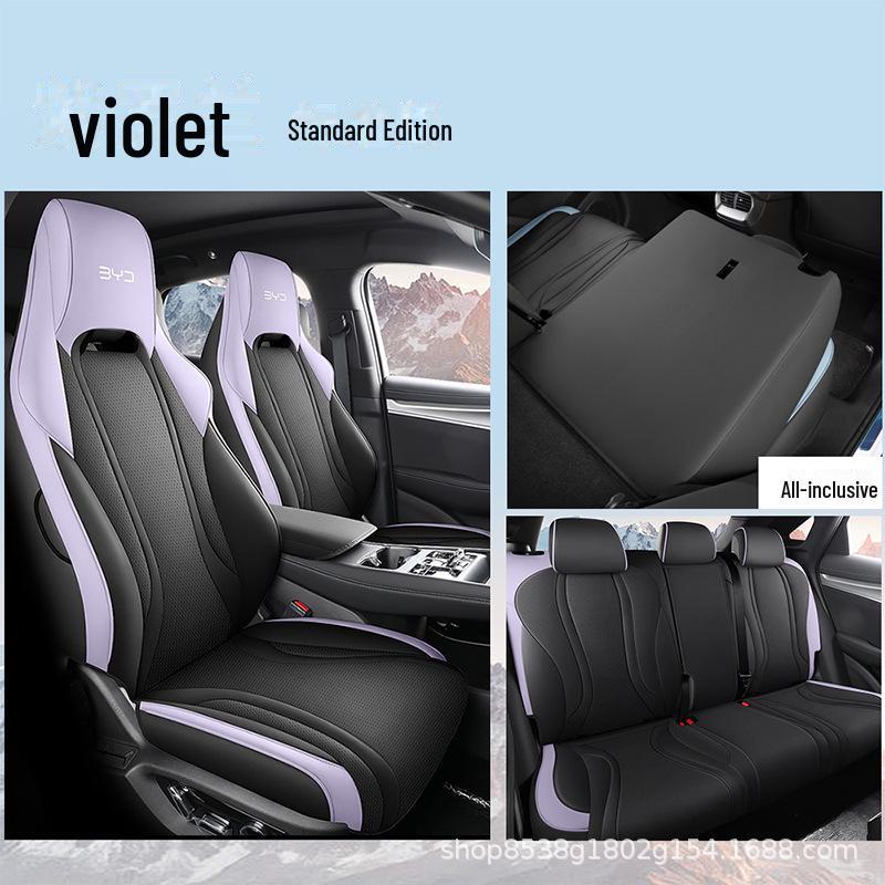 

BYD Hiace 07 Nappa Leather Full-Cover Seat Cushion - Universal, All-Season Fit for Hiace 07EV. BYD Hiace 07