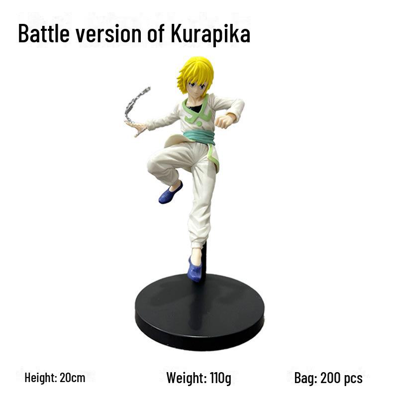 Hunter X Hunter Action Figure: Kurapika, Hisoka, Kuroro & Battle Jackie Chan Model Ornaments