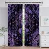 Tarot Mandala Spiritural Vibrant Window Panel Drapes in Children Bedroom Living Room Hall Treatments Kitchen Decoration Drapes Blinds