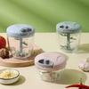 Large Manual Garlic Crusher Mincer Durable Kitchen Garlic Masher Meat Grinder Multi-Function Easy Clean Baby Food Mini Processor