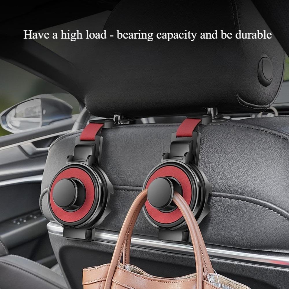 Multi-Functional In-Car Organizers - Cup Holders, Phone Mounts, Rear Seat Hooks & Storage Racks for Vehicle Interior Use