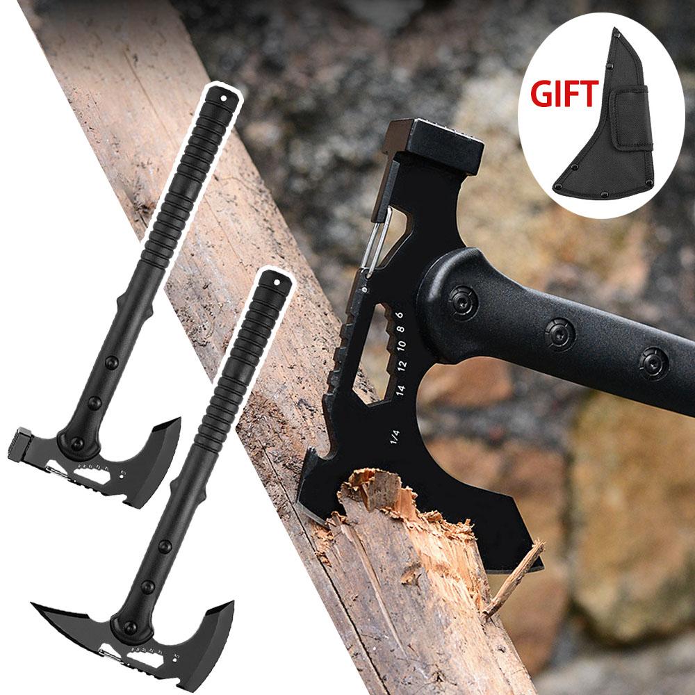 Outdoor Axe Camping Logging Cutting Axes Wild Survival Tourist Portable Tactical Multifunctional survival hatchet Tools
