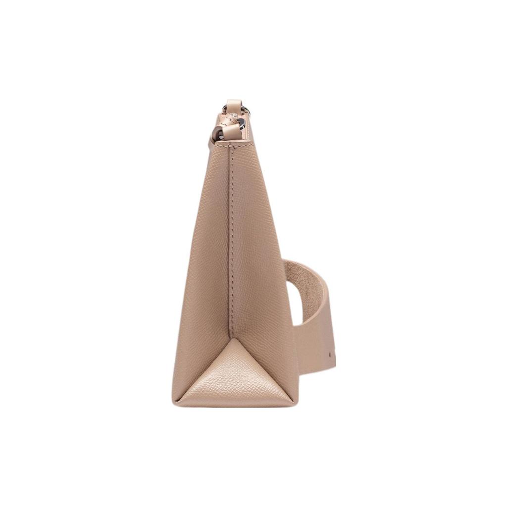 Maison Margiela Numbered Logo Textured Leather Handheld Shoulder Crossbody Bag Small Women bags Pink Brown SB1WG0054P4745T2070