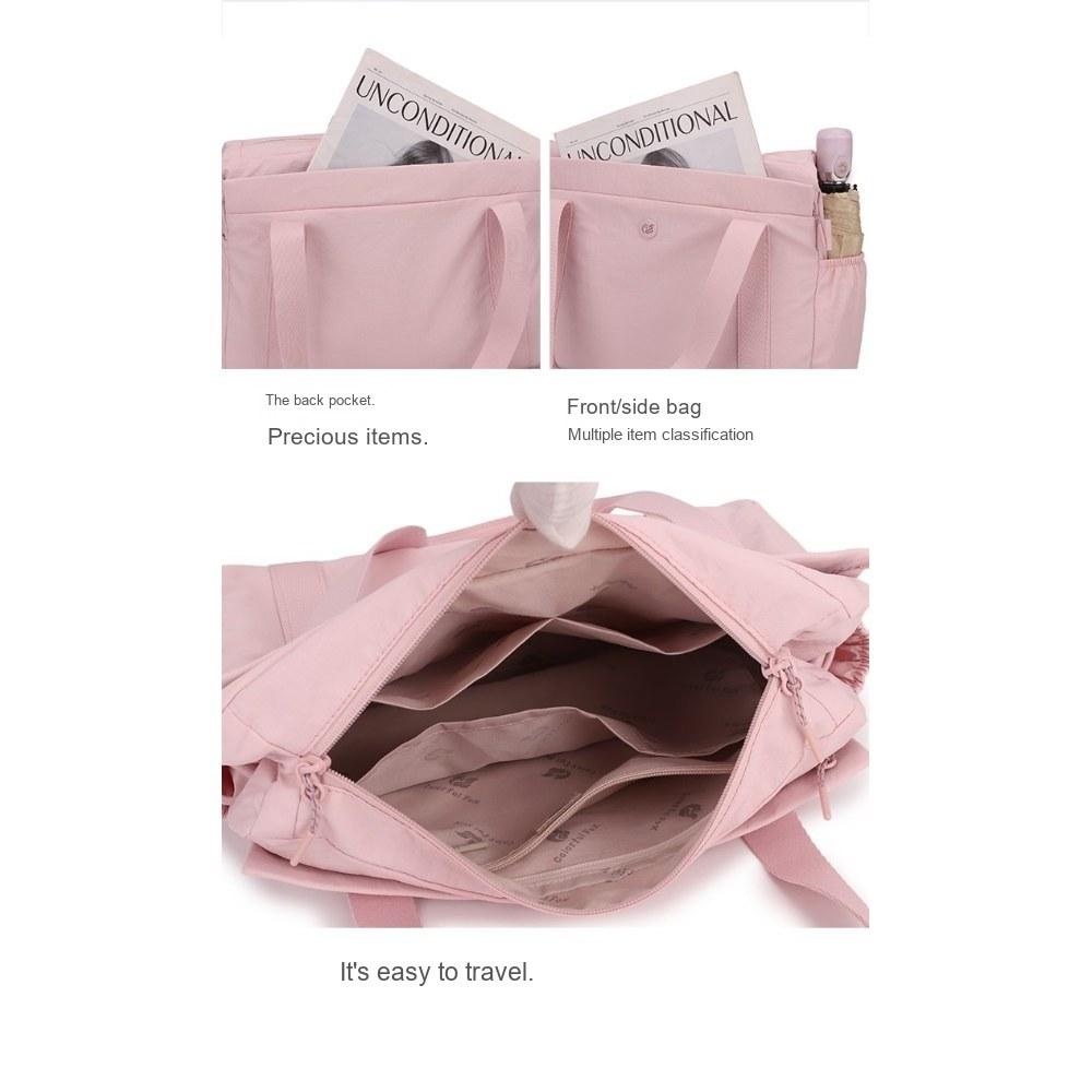 Women Nylon Handbag with Shoulder Crossbody and Hand Carry