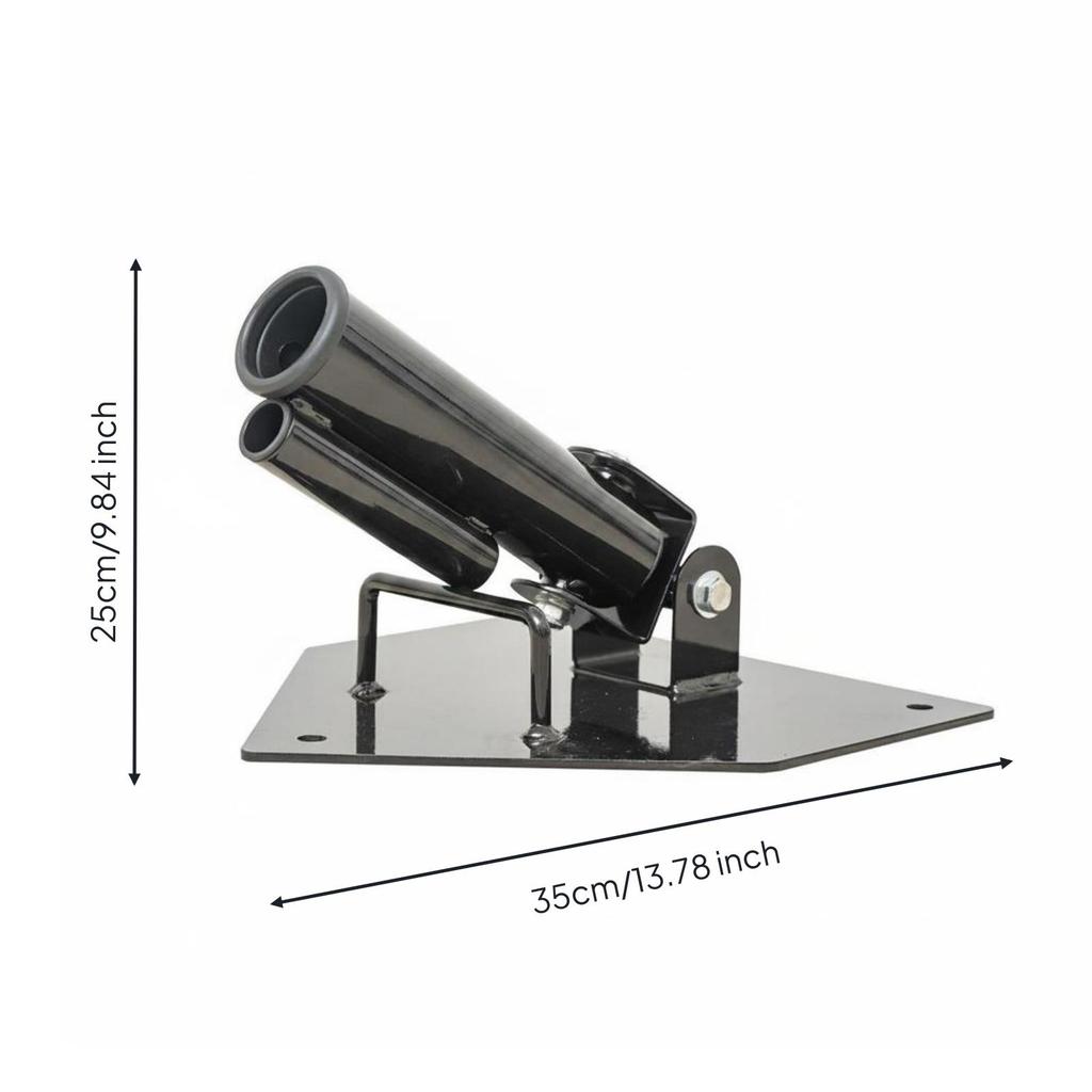 T-Shaped Row Handle Sturdy Steel Landmine Compatible with Rods