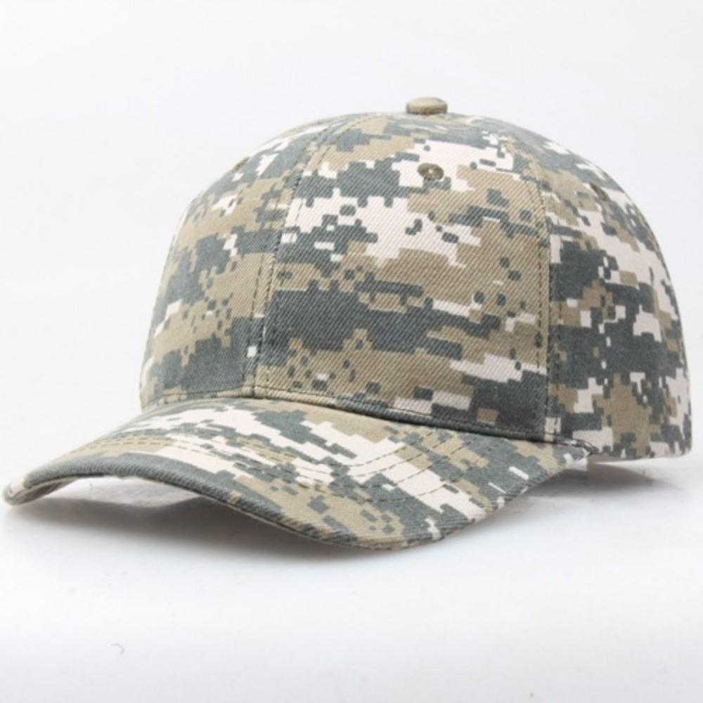 7 Colors Unisex Sports Summer Outdoor Sunscreen Hat Men Casual Cap Female Unisex Camouflage Hunting Fishing Hunting Baseball Cap