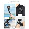 Magnetic Quick Release Adapter For Action Cameras Foldable Mount Double Interfaces 1/4 Screw And  Design Securedly
