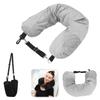 Neck Pillow Storage Bag Multifunctional U Shape Portable Stuffable Travel Neck Pillow
