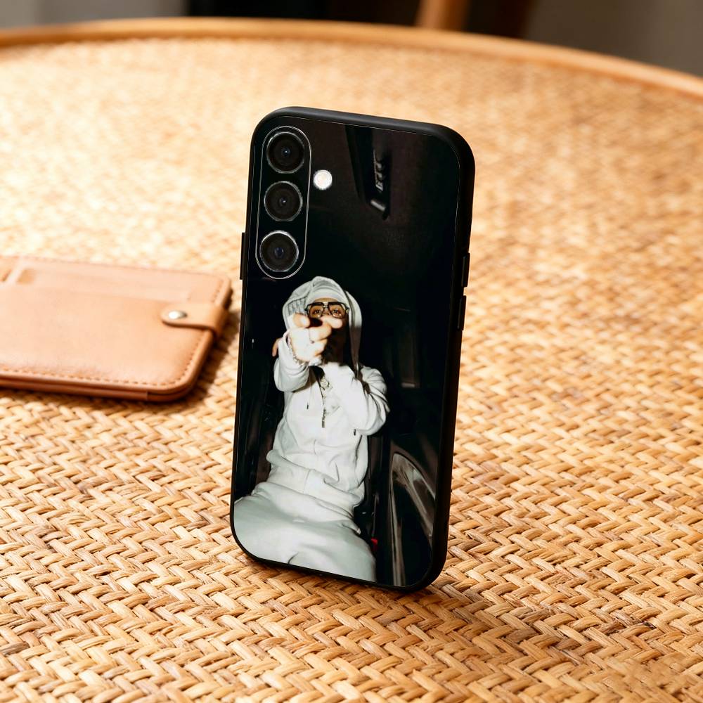 

C-Cris MJ Singer Phone Case For Samsung A73,72,71,53,52,51,22,91,80, Soft Black Cover Samsung a72