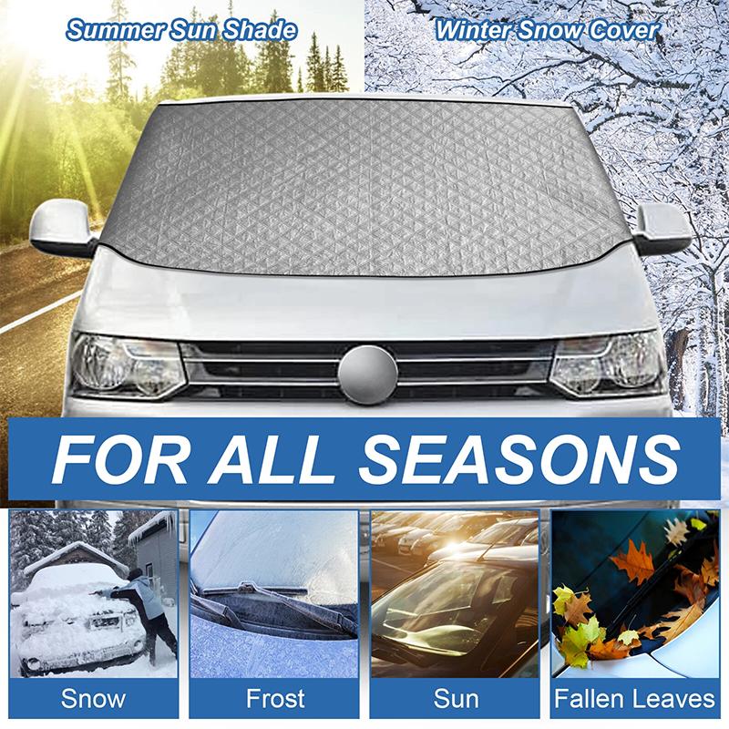 Car Windshield Cover UV Protection Car Windshield Snow Cover Awning Cover Windshield Sun Shade For VW Transporter T5