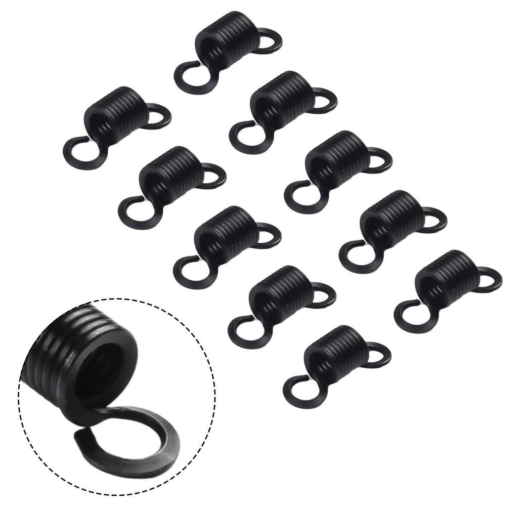 Practical Brand New High Quality Springs Accessories Wire Stripping Spring 10 Pcs Automatic Black For LA815138 LA815238