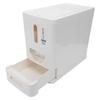 Rice Dispenser Sealed Countertop Dry Food Storage Grain Container Bin for Home Pantry Kitchen