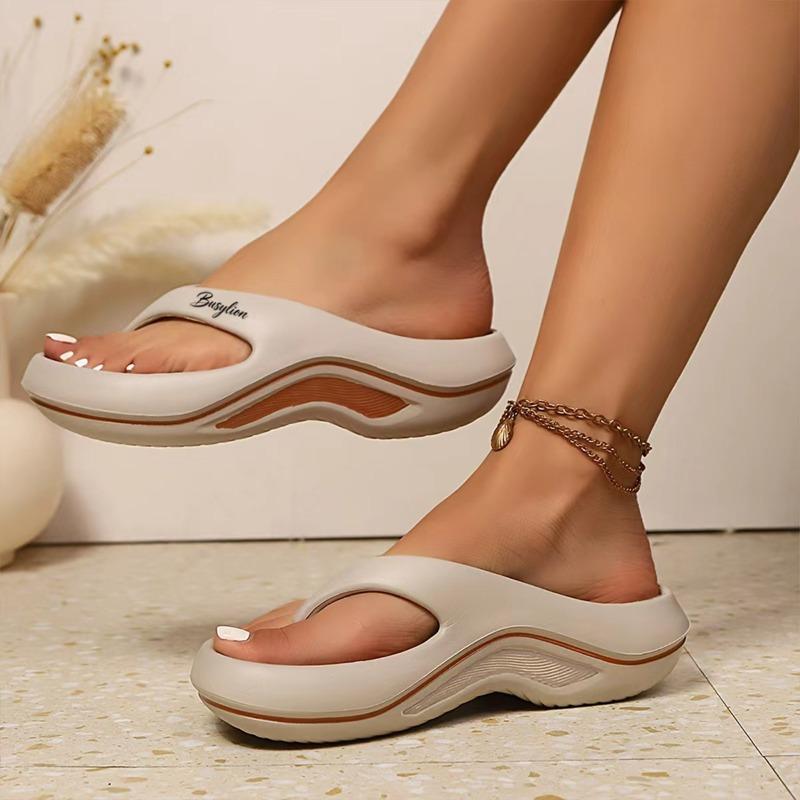 

Women s Lightweight EVA 1pc Flip-Flops, Soft and Comfortable All-Season Slippers, Suitable for Daily Life, Work, or Beach Vacation 44-45 сірий