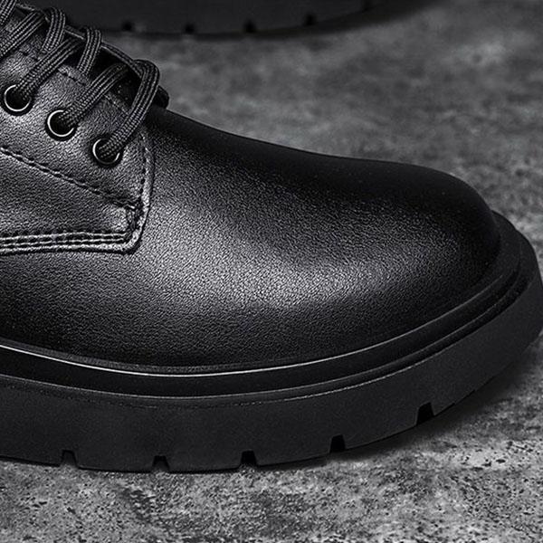 Stivali da uomo impermeabili antiscivolo in stile britannico Scarpe da sposo per matrimonio business Scarpe casual in pelle traspirante da uomo