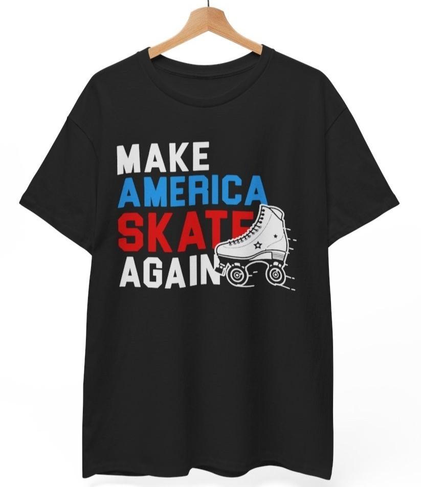 Roller Skate Shirt | Roller Skating Gift Party and Hobby Unisex Tee XXL