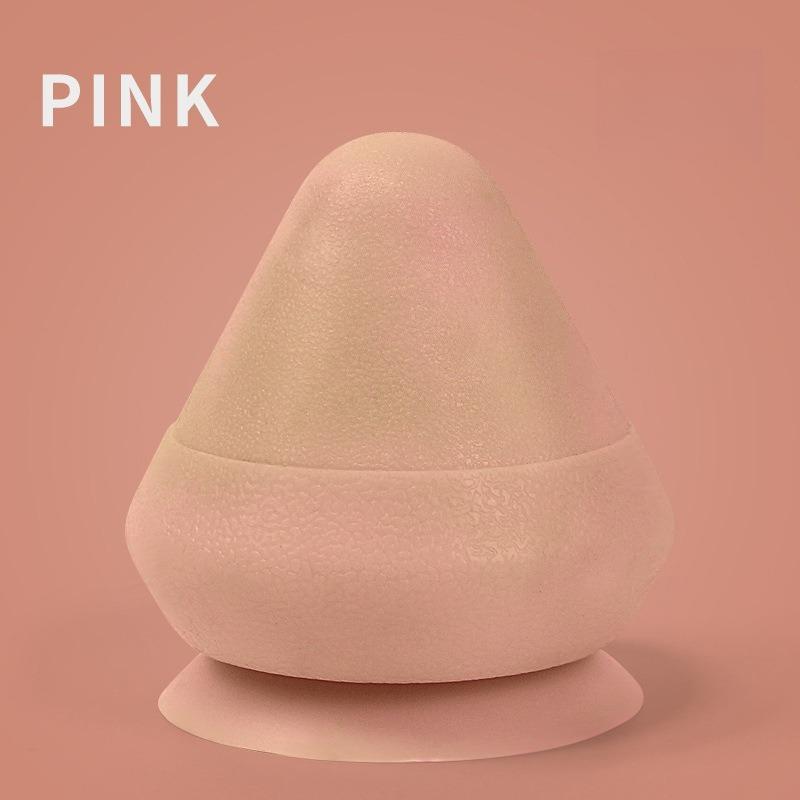 Adsorption type silicone fascia ball massage cone foot waist back shoulder neck fitness meridian acupoints fascia ball розовый