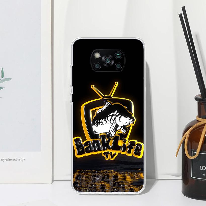 Nash Fishing Art Phone Case For Xiaomi Poco X7 X6 X5 M7 M8 Pro F7 Ultra Redmi 15C 15 13C 13 12C 12 10 10C 10A Art Fundas Poco X7