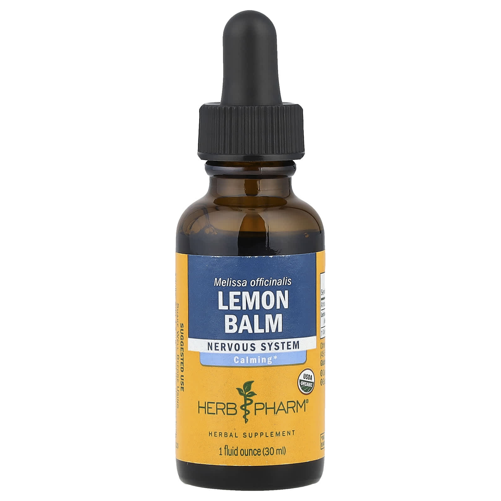 

Lemon Balm, 30 mL (1 Fl Oz) (675 Mg per serving)
