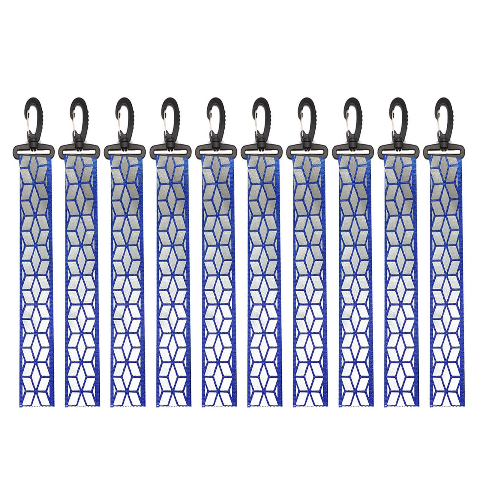 

Высокая видимость Безопасный светоотражающий брелок рюкзак подвеска светоотражатели для вещей взрослых детей безопасность ночная сумка для велоспорта разноцветный