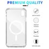 Magnectic Case For 12 Pro Max 12 Case For Magsafing Wireless Charging Shockproof Full Protection PC\+TPU Case
