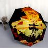 1pc Naruto Automatic Folding Umbrella, Automatic Folding Umbrella with 8 Ribs, Convenient for Outdoor Use  073