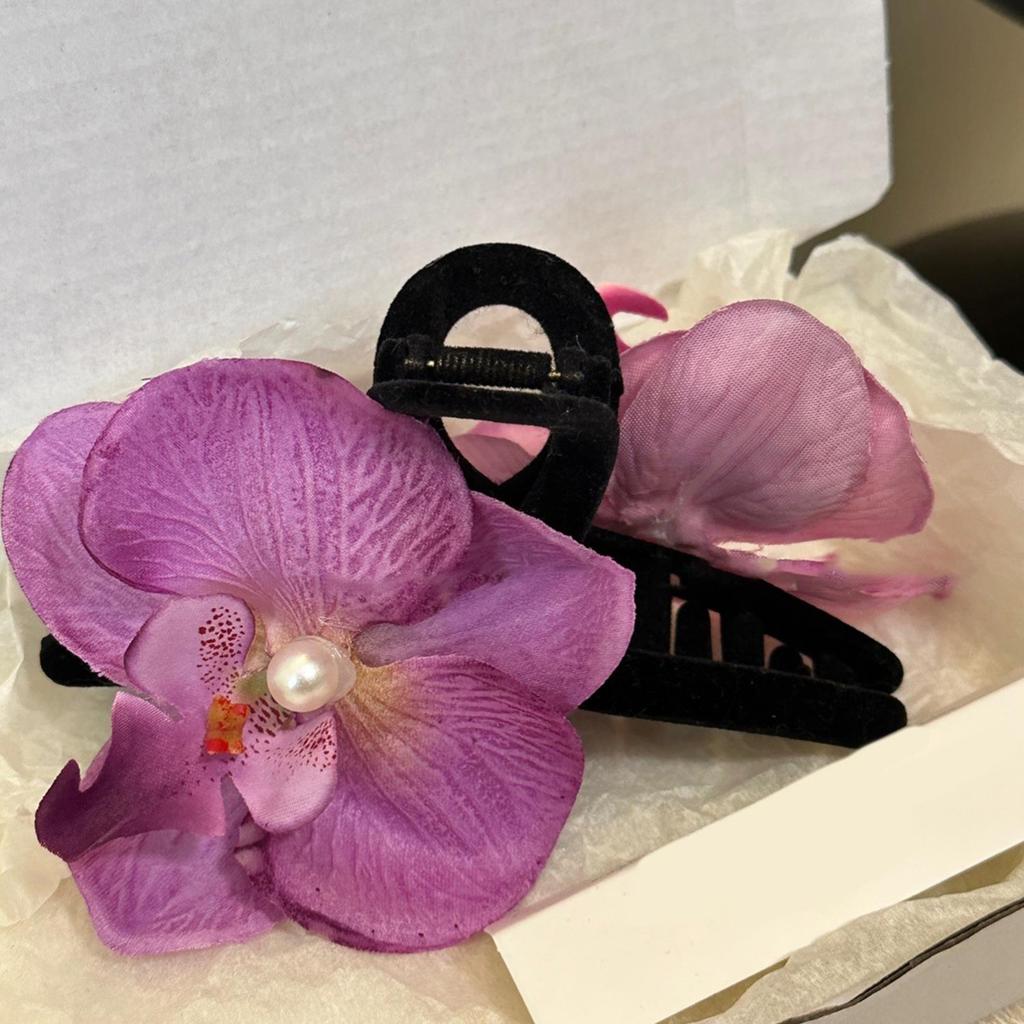 Fashion Pearl Flower Hair Clips For Women Bohemia Large Hair Claw Clamp Hairpins Barrettes Girls Beach Hair Accessories Headwear