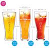 Toyo Sasaki Glass Beer Glass Made In Dishwasher Beer Glass Gift Set Set, Japan, Safe, Glasses, Cups, Glasses, Cups, Gift, Present, (G071-T277)
