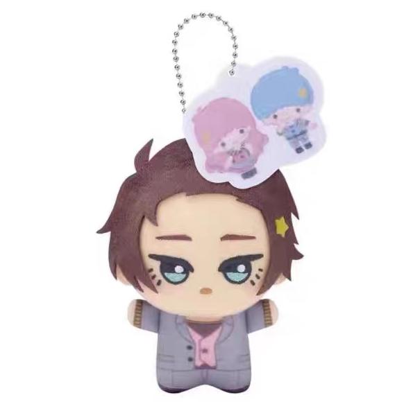 Blue Lock Plush Doll Toy BLK Nagi Seishiro Anime Plushies Pendant KeyChain Mikage Reo Stuffed Bag Pendant For Gift