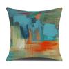 Abstract Color Pillowcase 45x45cm Retro Graffiti Print Cushion Cover Sofa Chair Polyester  Modern Room Home Decoration