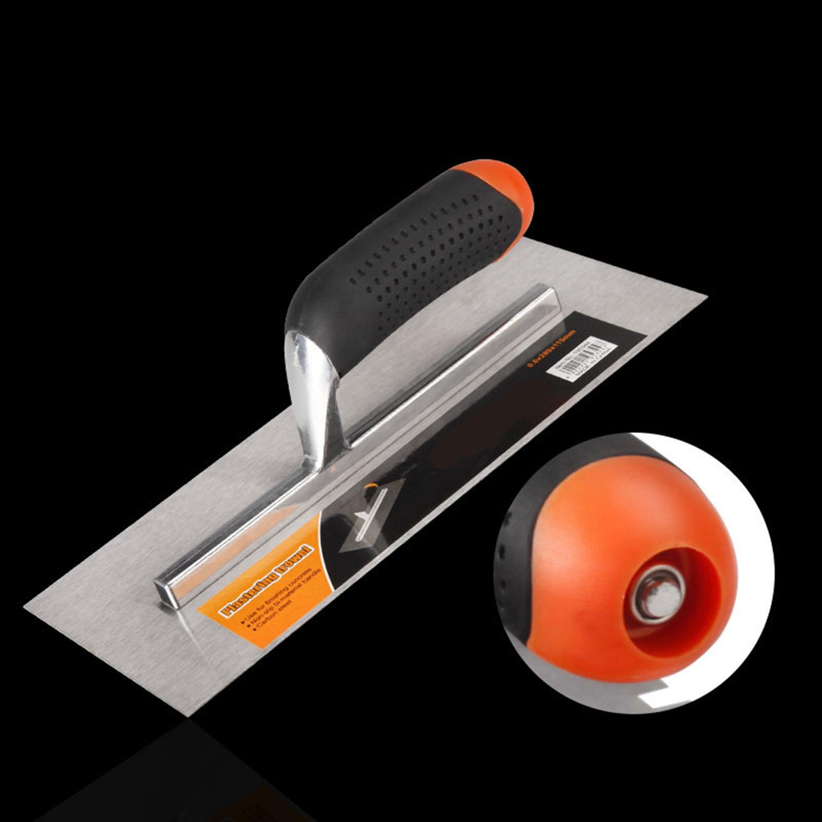 

Зубчатый шпатель Высокоуглеродистая сталь Высокая твердость Шпатель для отделки стен, плитки, бетона для пола Двухцветный