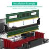 DDR5 UDIMM 288Pin Adapterkarte DDR5 Speicherdiagnose DDR5 288Pin UDIMM Slot Testkarte Mit Kurzen Riegeln Für Desktop