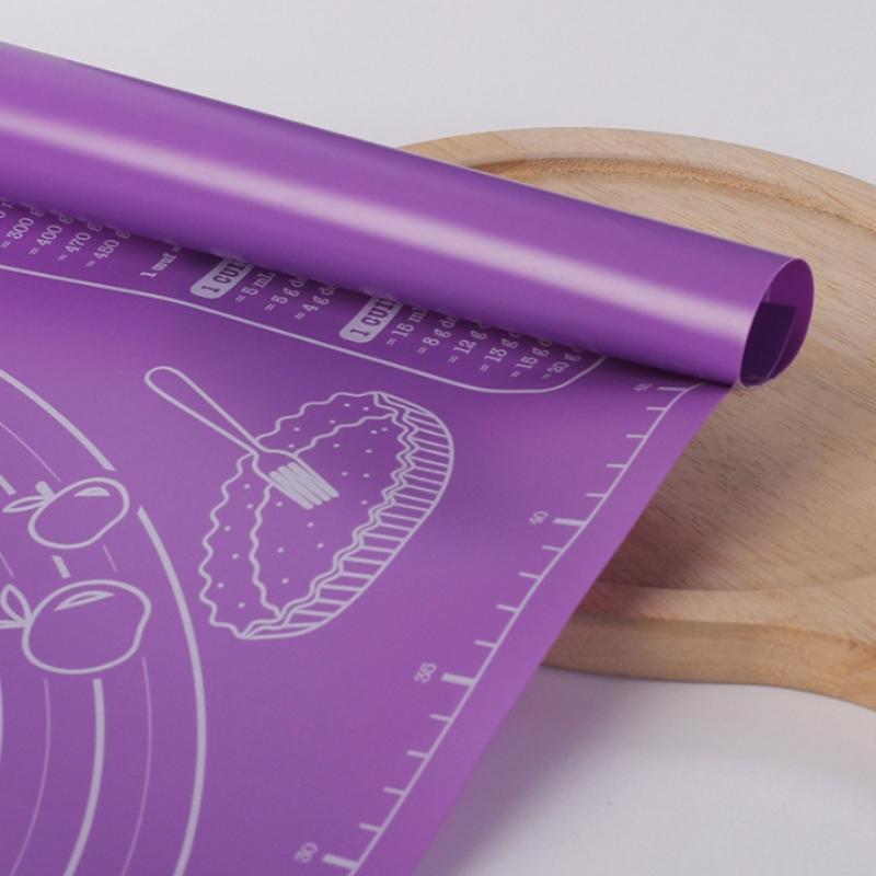 Silikon Pad Backmatte Blatt Kneten Teig Matte für Küche Antihaft-Maker