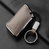 5 Button Metal and Leather Car Key Case Cover For Lexus LM350h LM500H  2024 Car Key Case Protect Fob