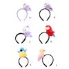 Cartoon Bird Anime Headpiece for Party Birthday Face Wash Bird Hairbands Stage Headwear Photo Props