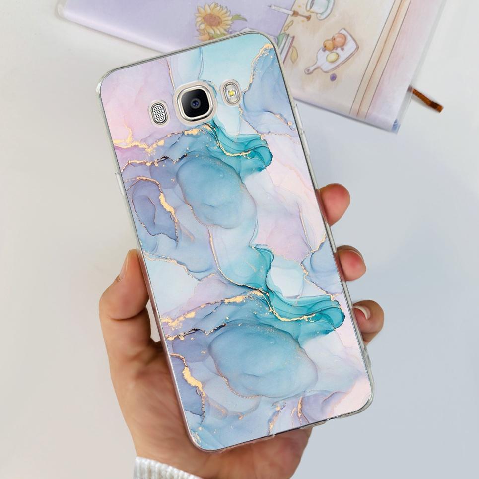 For Funda Samsung Galaxy J5 2016 Phone Case Cute Cat Dinosaur Soft Silicone Cases For Samsung J5 2016 J510 Back Cover Bumper
