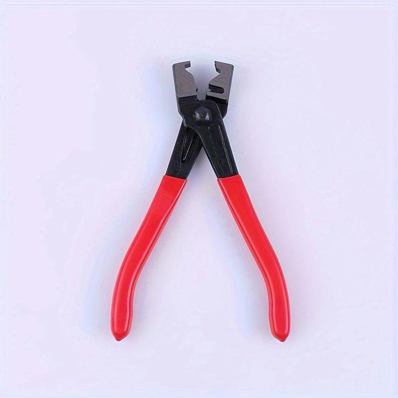 130pcs Single Ear Stepless Hose Clamps +1PC Hose Clip Clamp Pliers 7-21mm 304 Stainless Steel Hose Clamps Cinch Clamp Rings