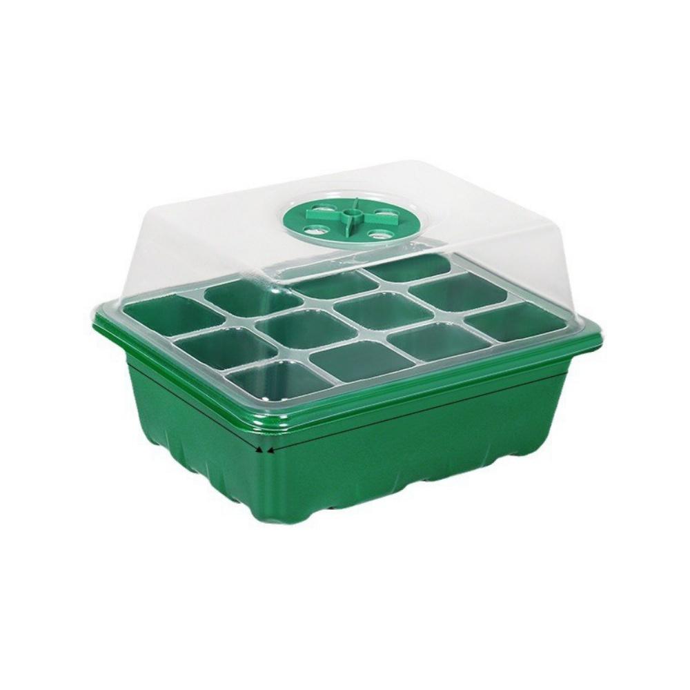 

Seed Starter Trays Kit Indoor Greenhouse Mini Propagator Adjustable Humidity