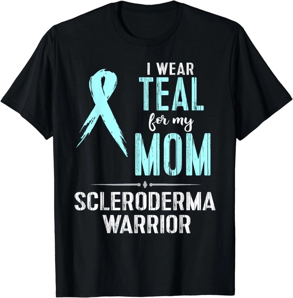 Scleroderma Awareness T-Shirt: My Mom Scleroderma Warrior Gift Unisex T-Shirt