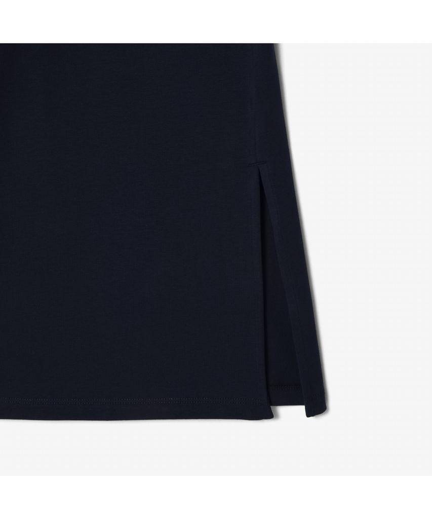 LACOSTE Women'S Essentials Fit 'N Flare T-Shirt Dress Ef9988-55G Gwi